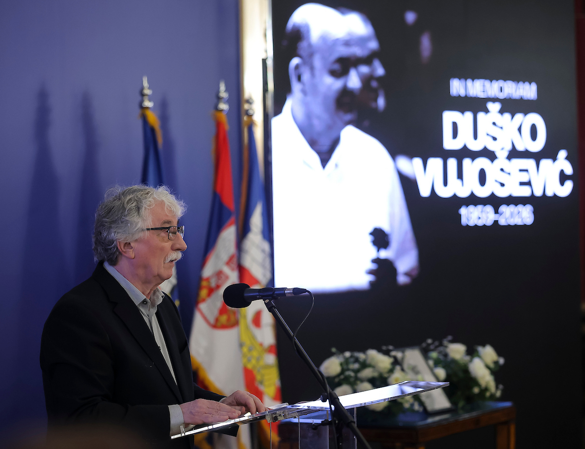 Održana komemoracija Dušku Vujoševiću - Željko u suzama, tu su Žofri, Pavlović, Đorđević...